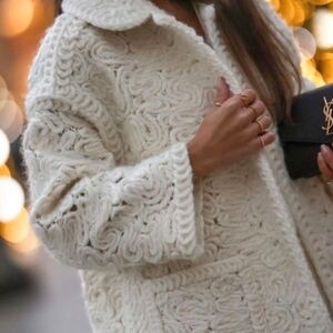 Zara Limited Edition Structured Wool Blended Long Coat